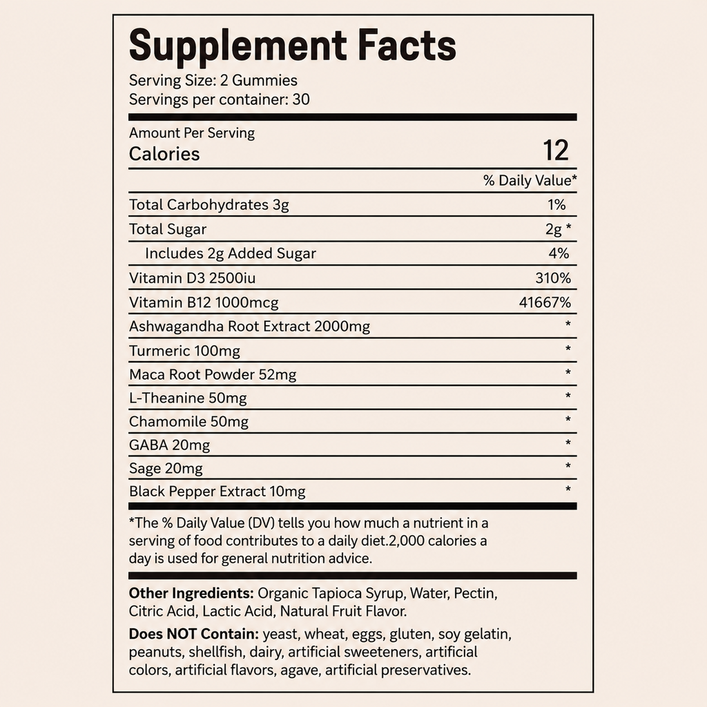 ALORA Nervous System & Cortisol Support
